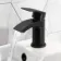 Spey Matt Black Cloakroom Basin Mixer Tap