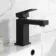 Tamar Matt Black Basin Mixer Tap