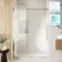 Prague 8mm Soft-Closing Sliding Shower Door 1400mm