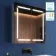 Haisley Illuminated LED Mirror Cabinet 600x600mm