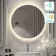 Grace Round Illuminated LED Mirror With BLUETOOTH Speaker 800mm
