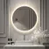 Grace Round Illuminated LED Mirror With BLUETOOTH Speaker 800mm