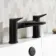 Aire Matt Black Basin & Bath Mixer Tap Set