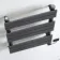Santorini Electric Anthracite Flat Panel Heated Towel Rail 800x450mm
