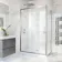 Hamburg Easy Clean 8mm Sliding Shower Enclosure 1100x760mm - Easy Fix Feature