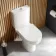 Casper Rimless Close Coupled Toilet With Soft Close Seat