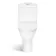 Orlando Close Coupled Corner Toilet With Soft Close Seat