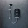 Aqualisa eMOTION Electric Shower - 10.5KW - Midnight Black