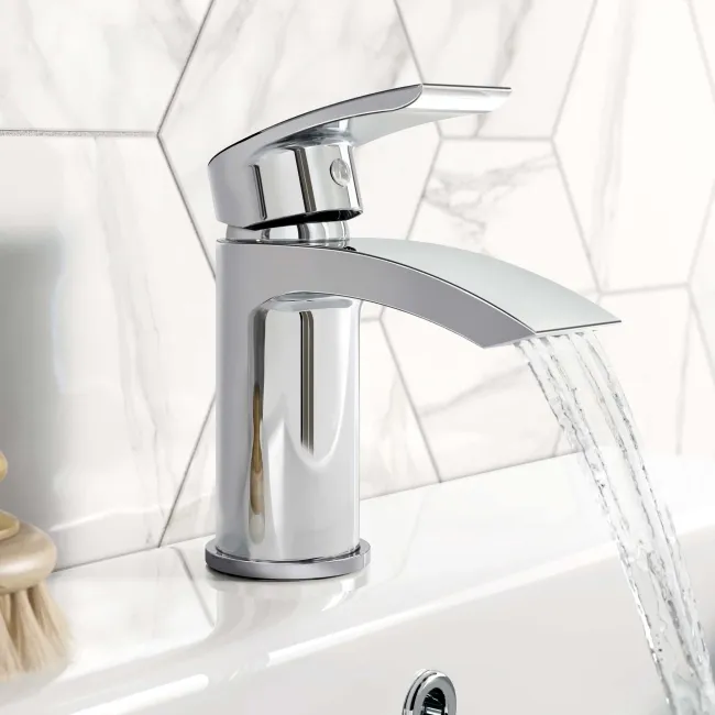 Spey Chrome Basin Mixer Tap