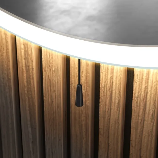 Grace Battery Operated Illuminated LED Mirror 800mm