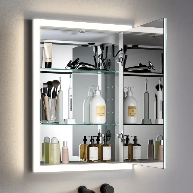 Ivy Recessed LED Mirror Cabinet 700x500mm