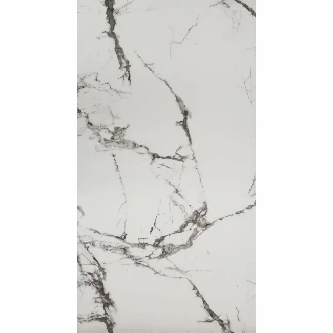Trepanel Aqua Luxe® Calacatta Marble Effect Satin Embossed SPC Wall Panel 4 Pack (Covers 2.80 SQM)