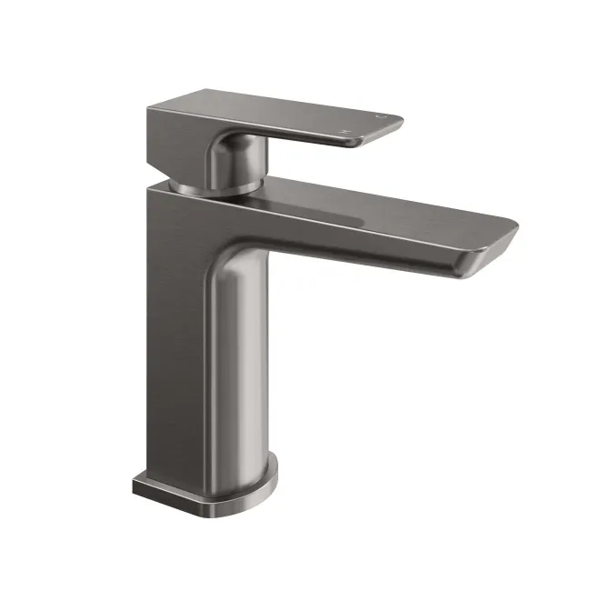 Soar Gunmetal Grey Basin & Bath Mixer Tap Set