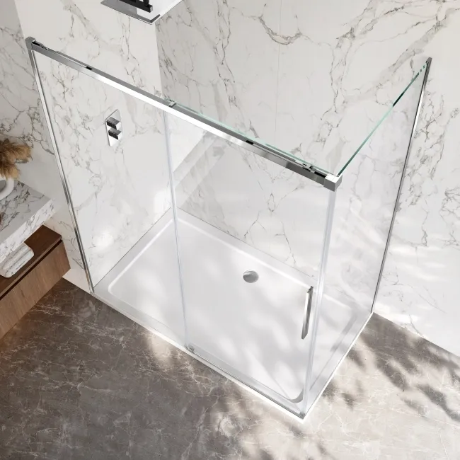 Lisbon 8mm Sliding Shower Enclosure 1500x700mm