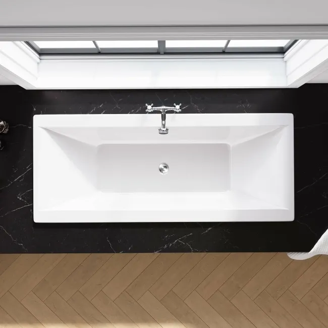 Durham 1700x700 Square Double Ended Bath