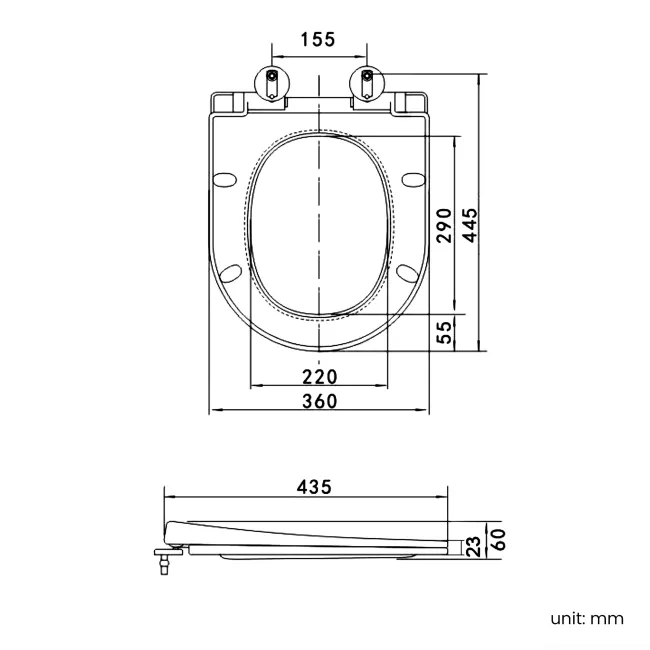 Capri Fog Grey Combination Vanity Basin and Aruba Toilet 1150mm - Chrome Handles