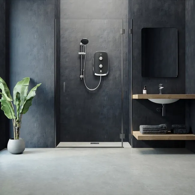 Aqualisa eMOTION Electric Shower - 10.5KW - Space Grey