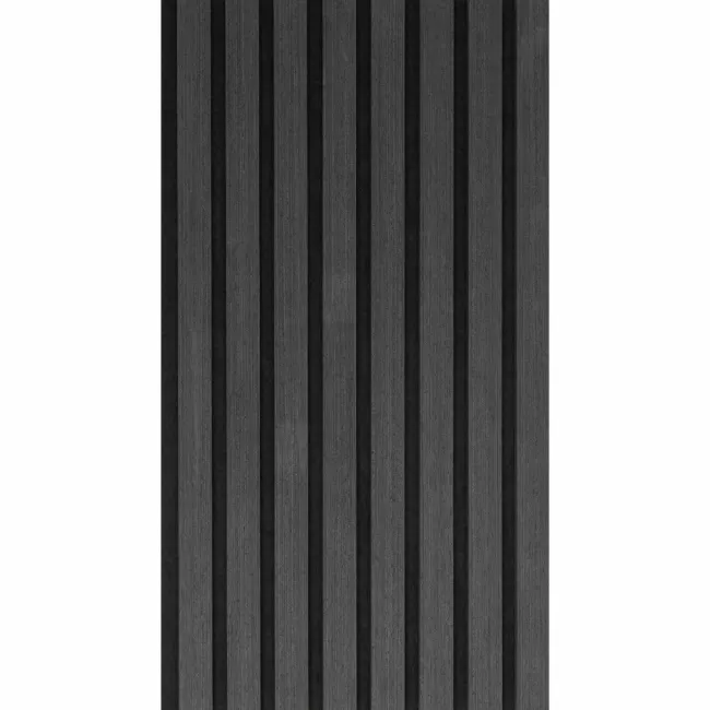 Trepanel® Noir Black Acoustic Wood Wall Panels