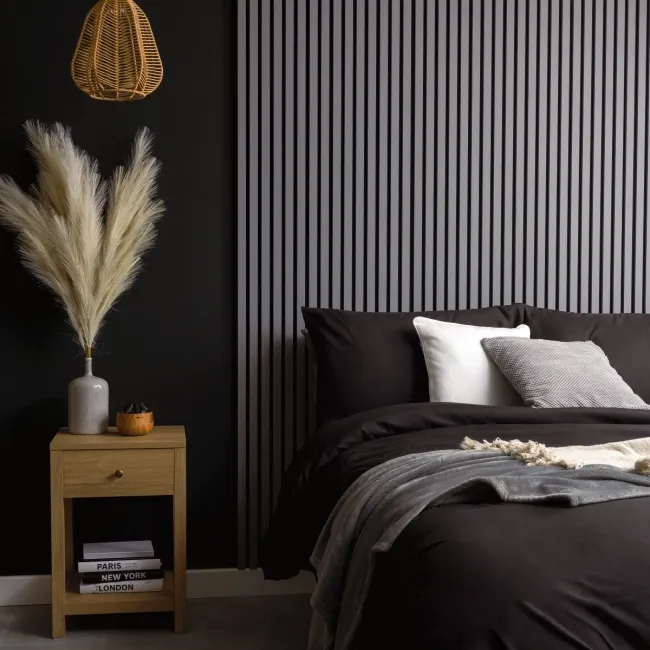 Trepanel® Carbon Grey Acoustic Wall Panels