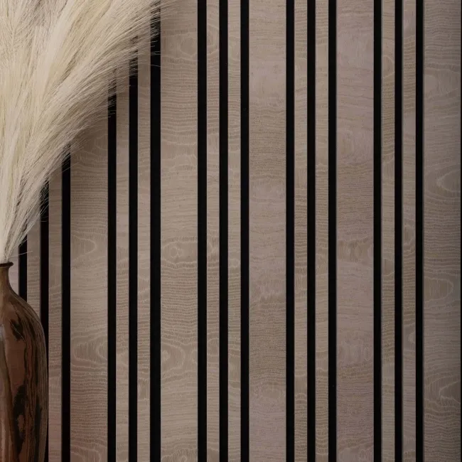 Trepanel Design® Beech Multi-Width Acoustic Wood Wall Panels