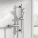 Aran Chrome Round Thermostatic Bar Shower Set