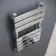 Santorini Chrome Flat Panel Heated Towel Rail 650x400mm