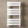 Santorini White Flat Panel Heated Towel Rail 800x450mm