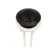 Matt Black Oval Cistern Flush Button