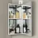 Madelyn Illuminated LED Corner Mirror Cabinet 600mm Tall