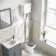 Hudson Traditional Toilet With High-Level Cistern and Dove Grey Wooden Seat