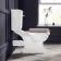 Hudson Traditional Close Coupled Toilet With Cashmere Pink Wooden Seat - Brushed Brass Lever