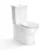 Alma Traditional Rimless Close Coupled Toilet With Premium Soft Close Slim Seat