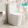Loma Matt White Rimless Fully Back To Wall Close Coupled Toilet With Premium Soft Close Slim Seat