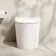 Loma Matt White Rimless Back To Wall Toilet With Premium Soft Close Seat