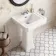Enid Traditional Pedestal Basin Single Tap Hole 545mm