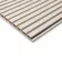 Trepanel® Light Oak on Antique White Felt Acoustic Wood Slat Panels