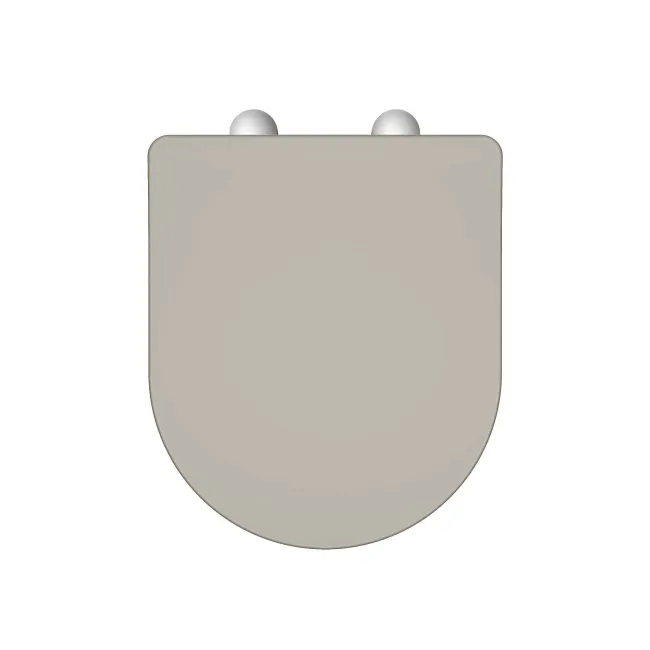 Tulsa Matt Cappuccino Quick Release Soft Close Toilet Seat