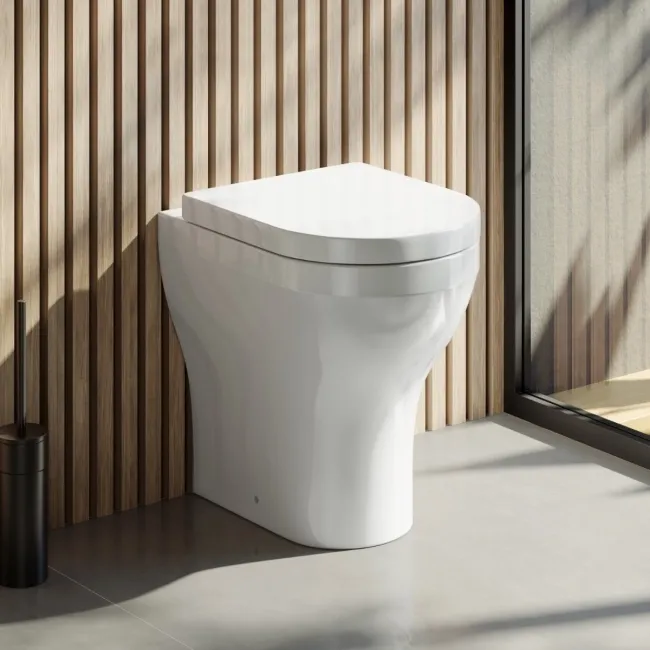 Troy Soft Close Seat for Comfort Height Back To Wall Toilet