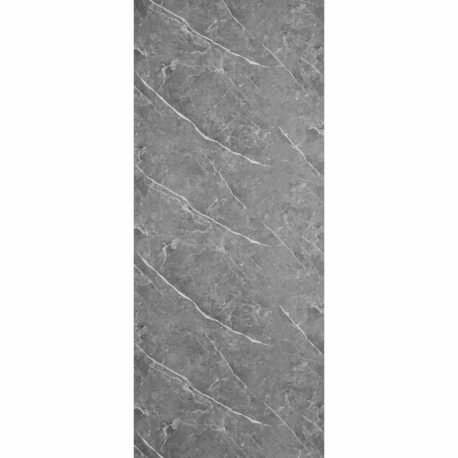 Trepanel Aqua® Matt Grey Marble Effect PVC Shower Wall Panel