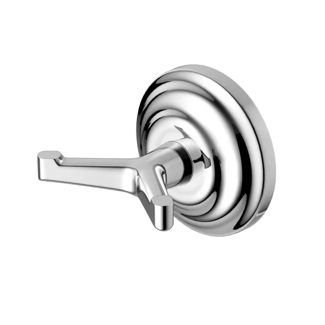 Eleanor Traditional Chrome double Robe Hook