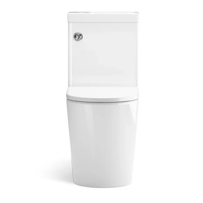 Loma 2-In-1 Combined Wash Basin & Rimless Comfort Height Toilet With Premium Soft Close Seat