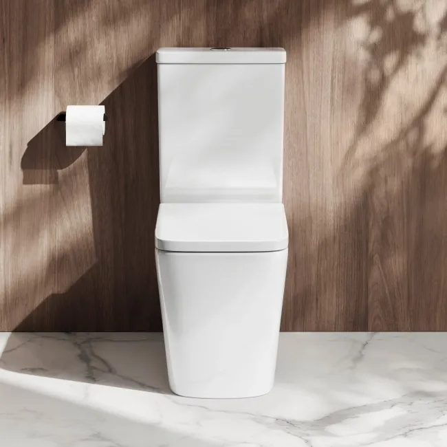 Kent Rimless Close Coupled Toilet With Premium Soft Close Seat