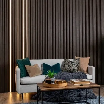 Trepanel Bright® Wall Panel LED Strip Lights Black Casing - 2.4m 4 Pack