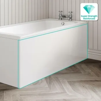 1500 Super Strength Reinforced Acrylic Straight Bath Front Panel