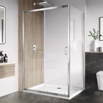 London 6mm Sliding Shower Enclosure 1200x800mm