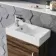 Eden Chrome Cloakroom Waterfall Basin Mixer Tap