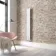 Faro White Single Flat Panel Vertical Radiator 1600x210mm