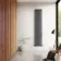 Marbella Anthracite Single Oval Panel Radiator 1800x360mm
