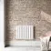 Faro White Double Flat Panel Horizontal Radiator 600x770mm