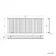 Marbella Anthracite Single Oval Panel Radiator 600x1440mm